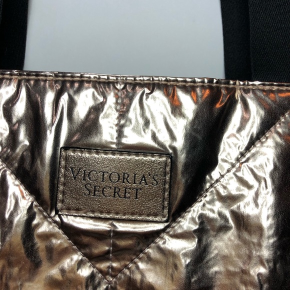 Victoria secret rose gold tote bag - Picture 4 of 12